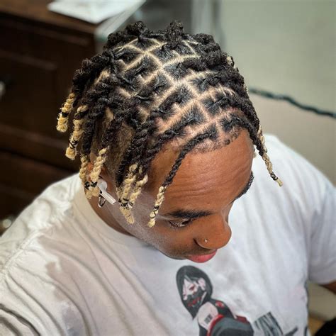 taper fade with dreads|More.